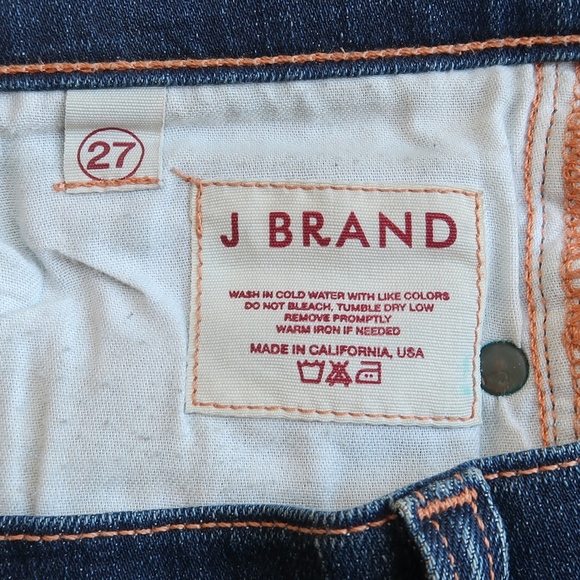 J Brand 914 The Cigarette Stretch Jeans Size 27 - Picture 2 of 4